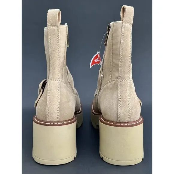 BLONDO Grayce Waterproof Lace-Up Buckled Ankle Booties Women's Size 8.5 US - Picture 10 of 12